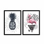 Wallity Juego de 2 Cuadros Decorativos Enmarcados 2PSCT-04